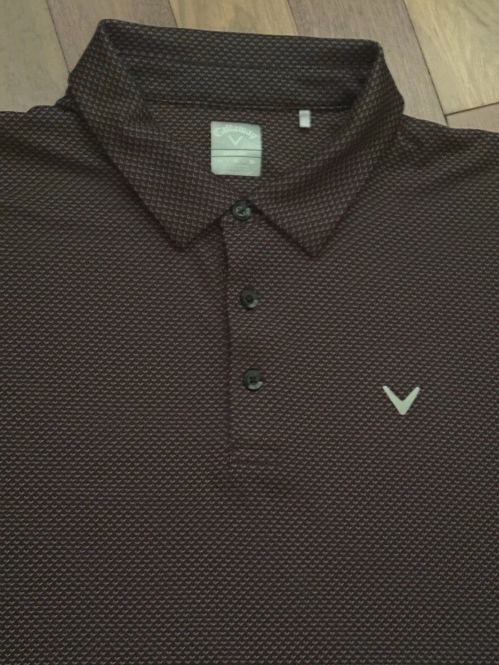 Callaway Black and Gray Opti-Dri Golf Shirt 3X